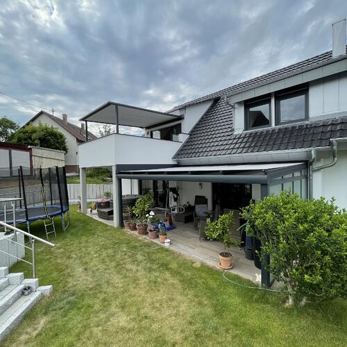Terrassenüberdachung Murano Integrale und Portofino Pergola-Markise