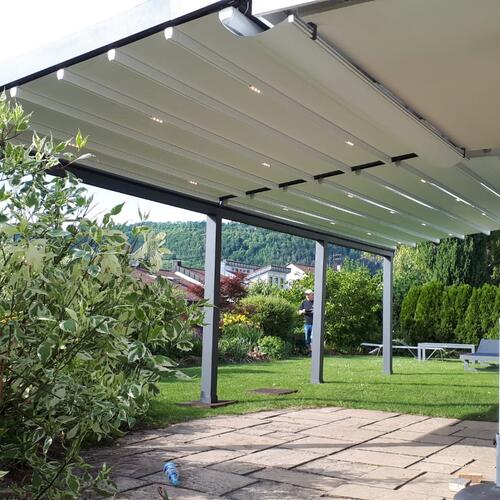 Pergola Innenansicht