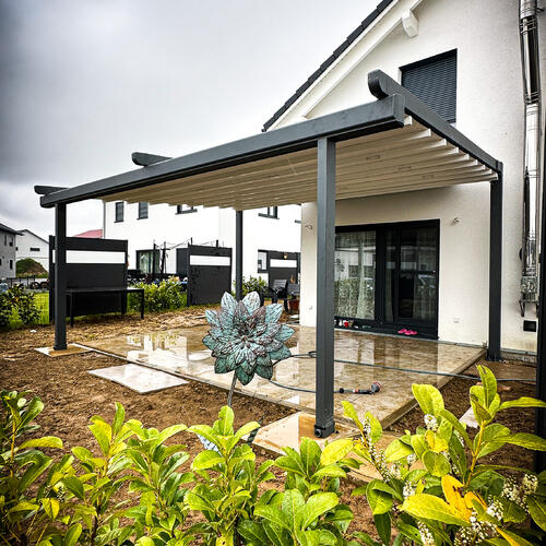 Freistehende Pergola