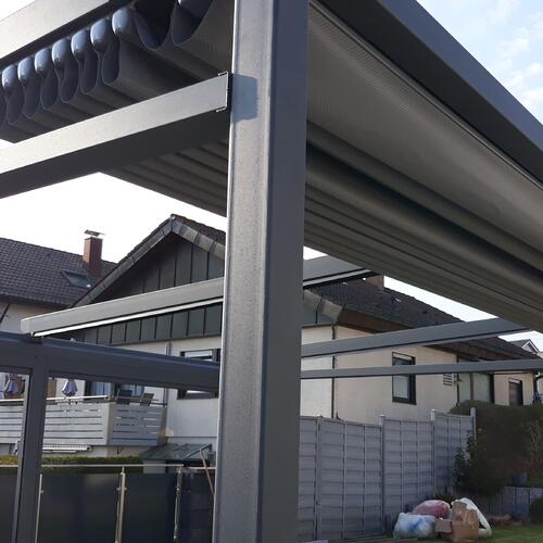 Freistehende Pergola